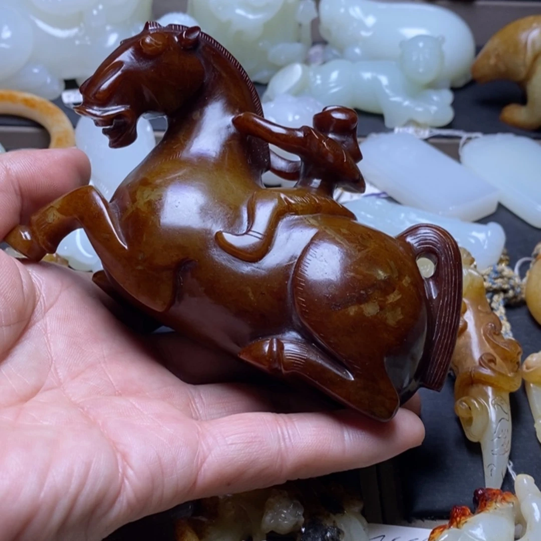 【闪购商品】和田玉（糖玉）颈饰未镶嵌比***者