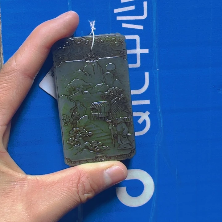 和田玉挂件未镶嵌