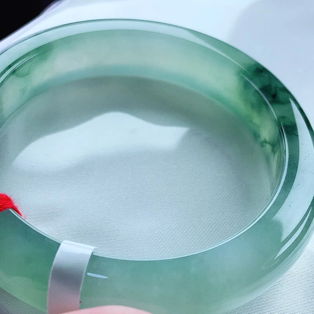 未镶嵌手镯翡翠55圈