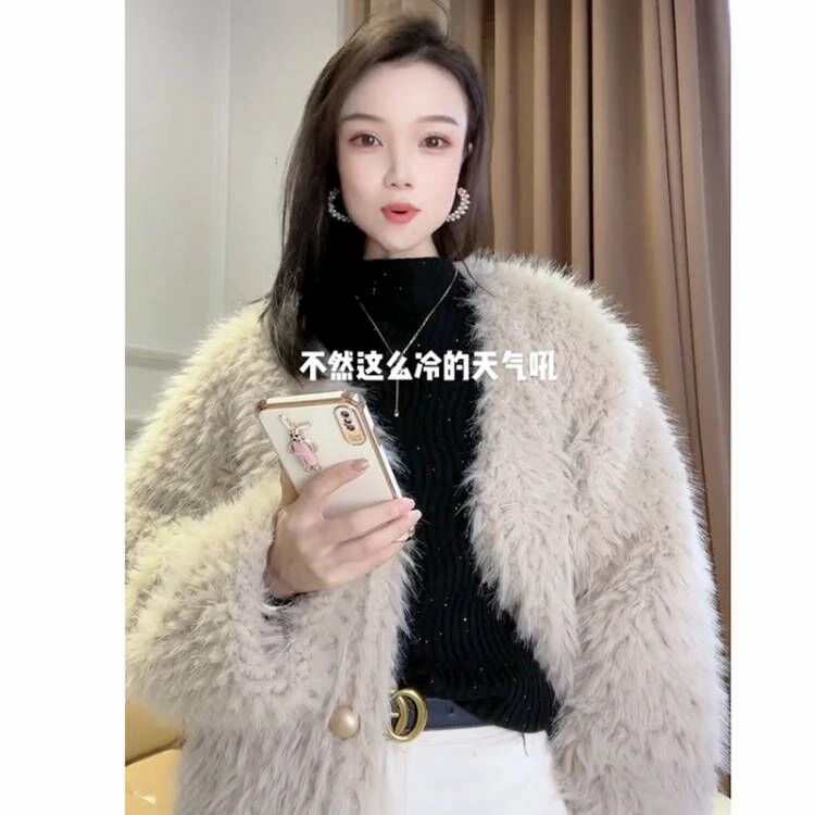 【星空婴儿蓝】水波纹3620超柔软高品质中领星空针织毛衣