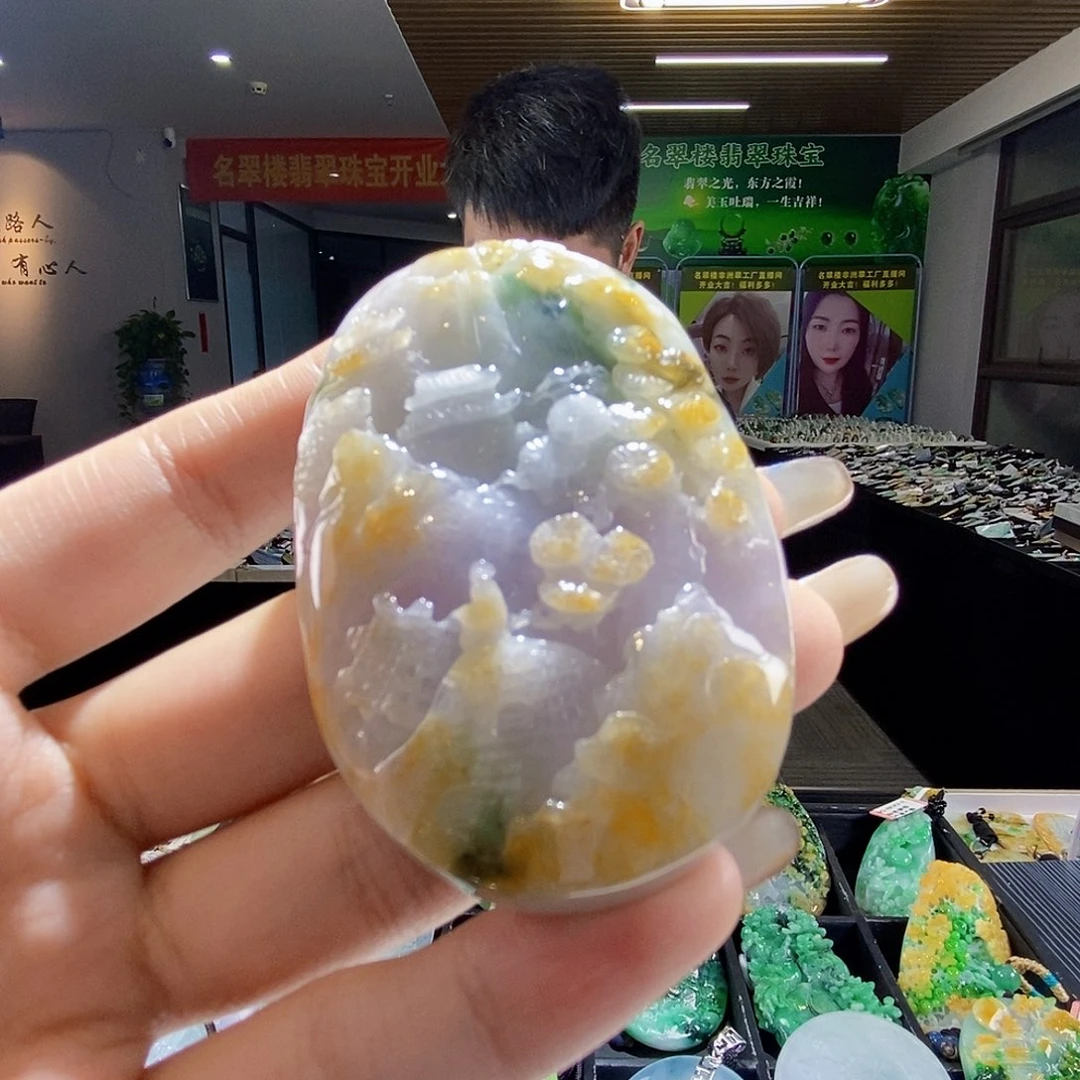颈饰未镶嵌翡翠翡翠