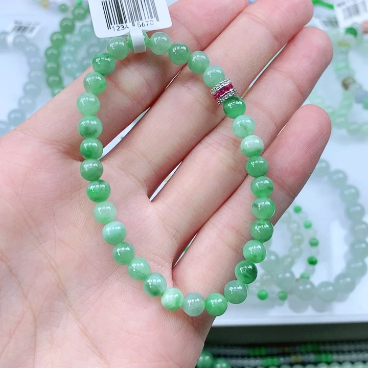 未镶嵌手链翡翠翡翠