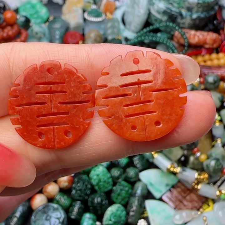 翡翠颈饰未镶嵌天然A货51