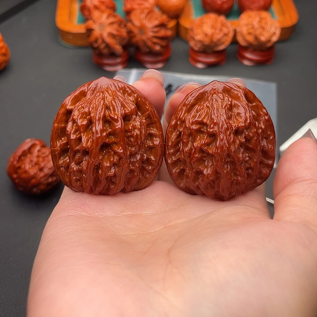 把件文玩核桃虎头