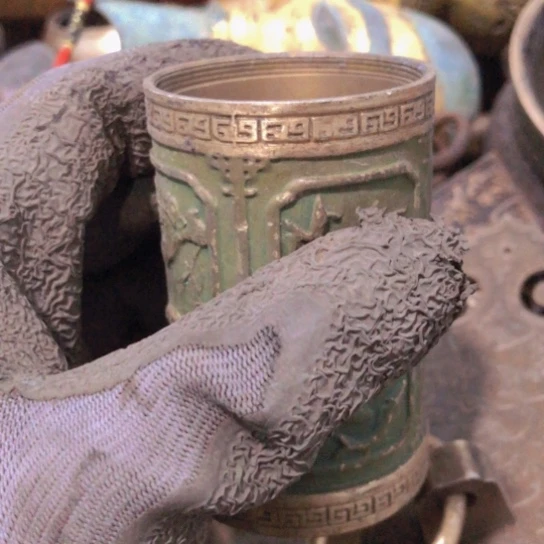 吾***缘闪电购铜摆件工艺品