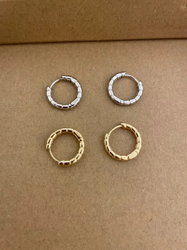 925银耳饰 男女款耳环耳扣小众个性气质s925银韩版百搭简约