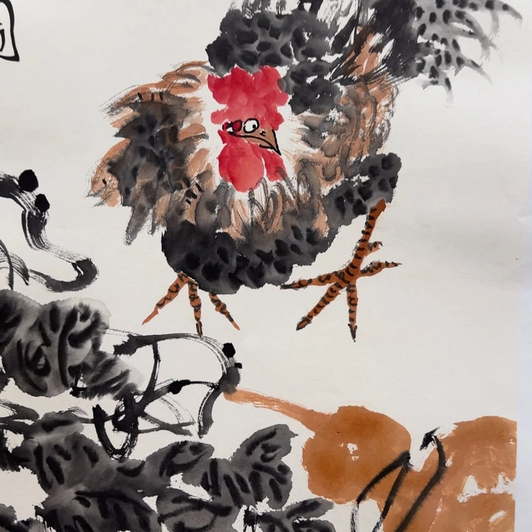 国画大雷老师手绘作品