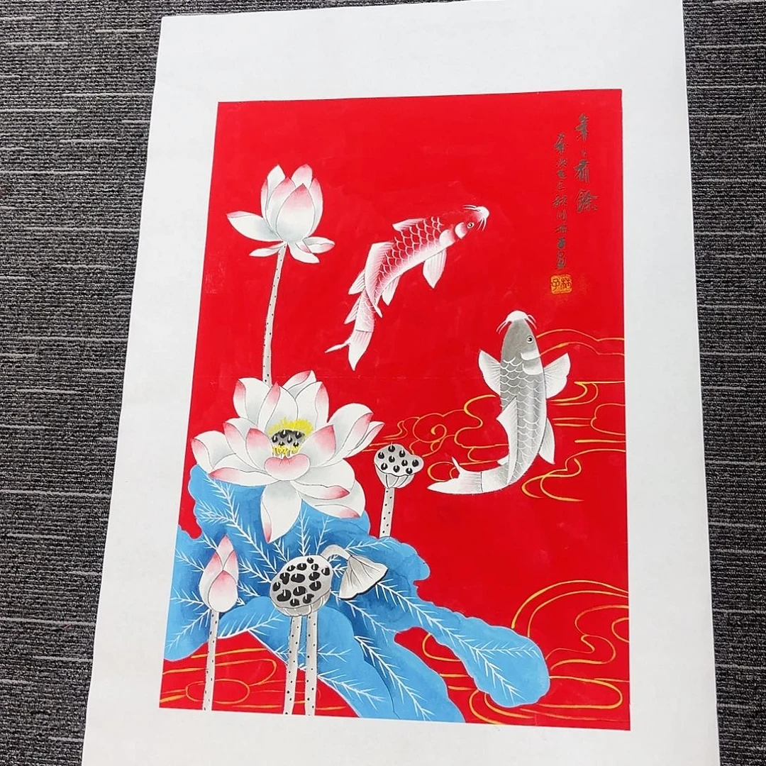 国画国画作品纯手绘