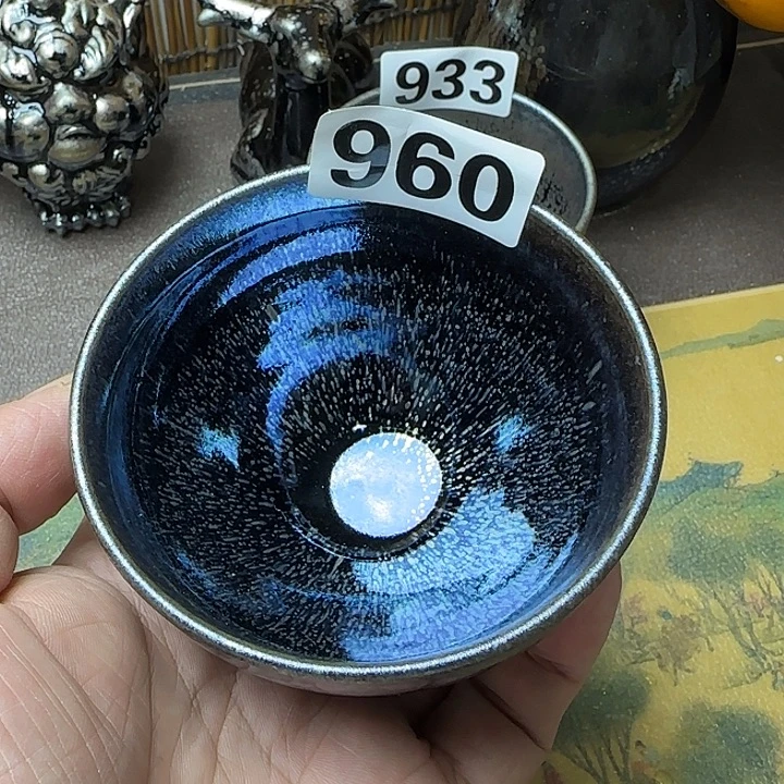 茶盏建盏杯主人杯龙窑柴烧