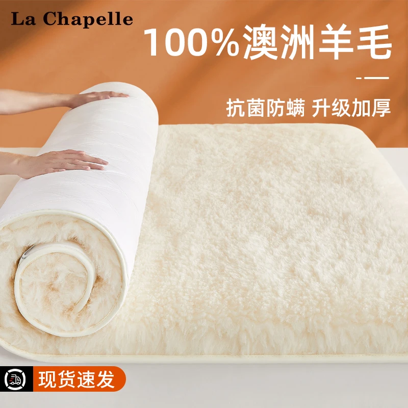 羊毛床垫软垫家用卧室冬季羊羔绒毛毯单人冬天加厚保暖垫被床褥子