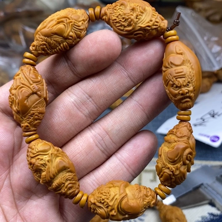 橄榄核手串/手链橄榄核雕工艺手串