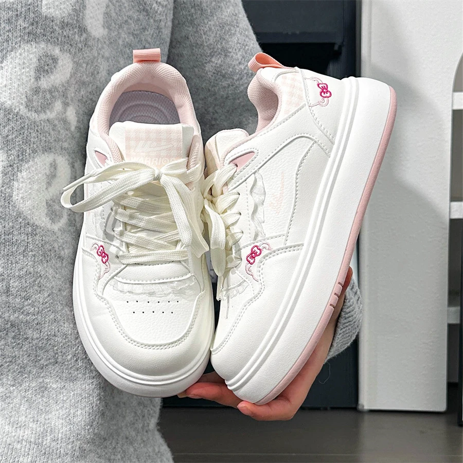 Warrior/回力女鞋爆款厚底小白鞋女款新款百搭小众增高休闲板鞋女