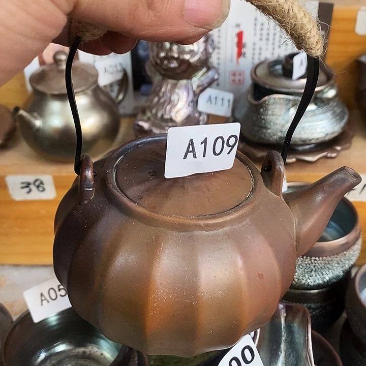 紫砂茶杯柴烧纯手工109