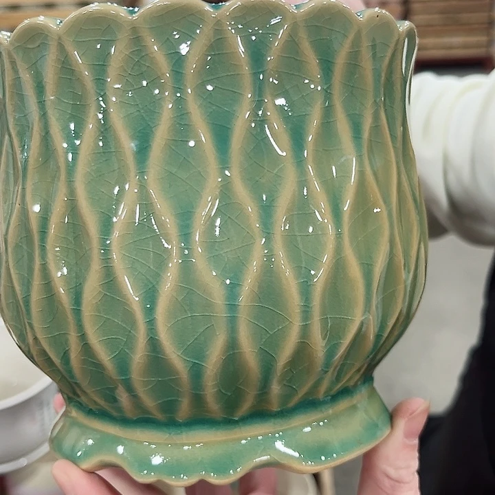 陶瓷陶瓷多肉植物花盆