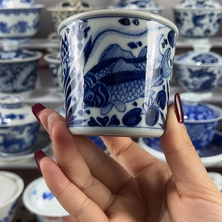 景德镇溪山居手工手绘