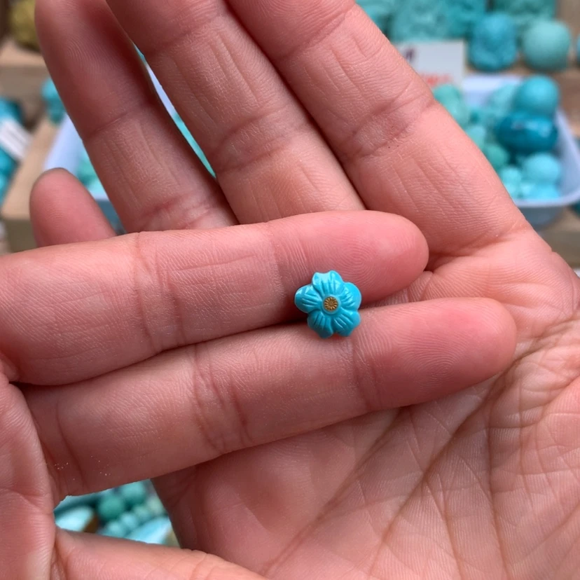 【闪购商品】绿松石有钱花未镶嵌