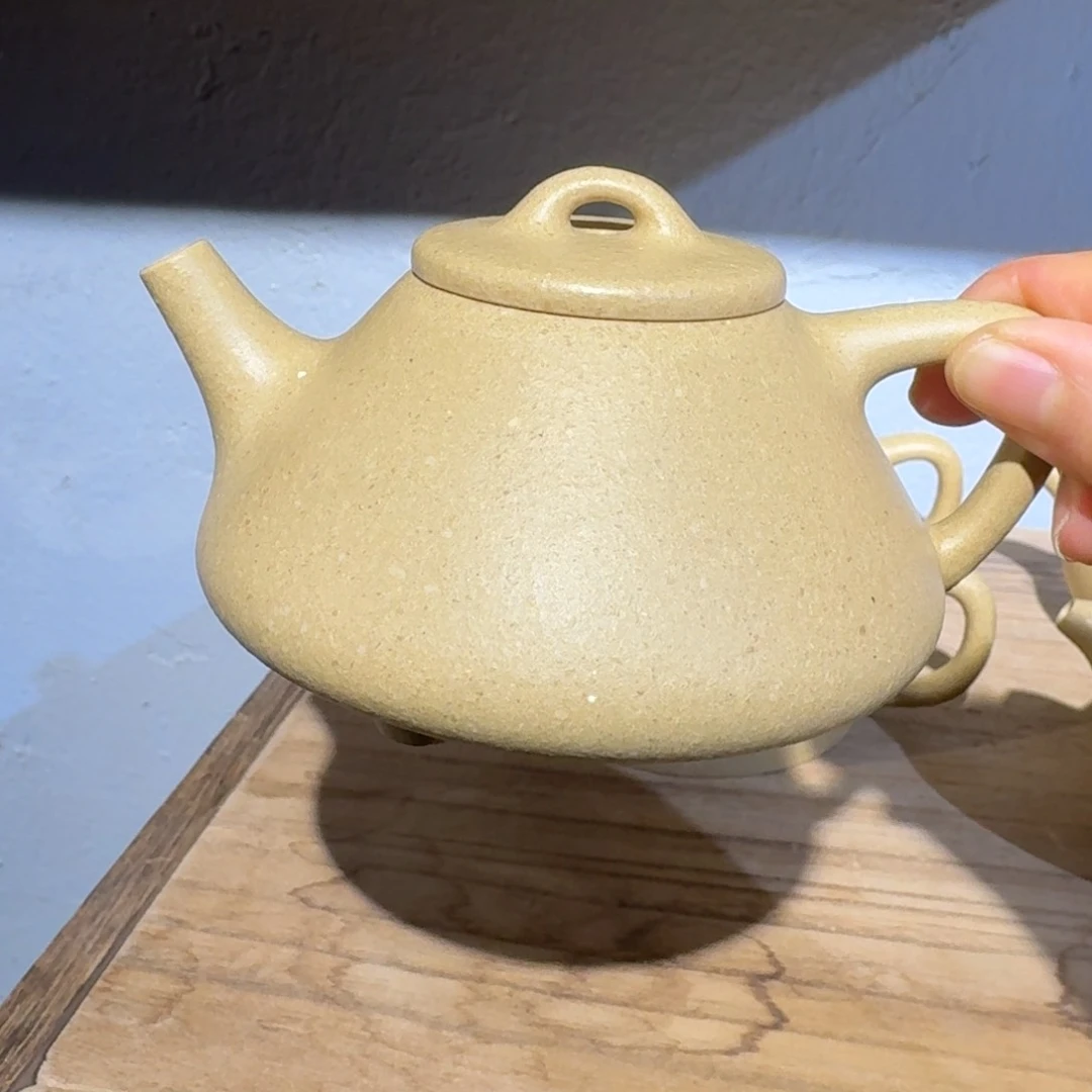 本山绿泥茶壶梨皮200毫升左右