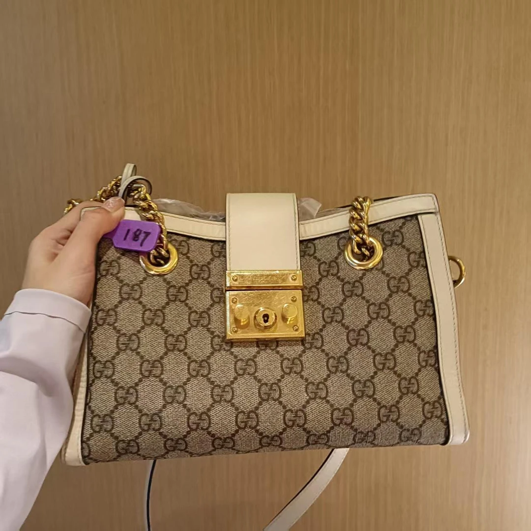 95新 GUCCI/古驰 187/二奢包包