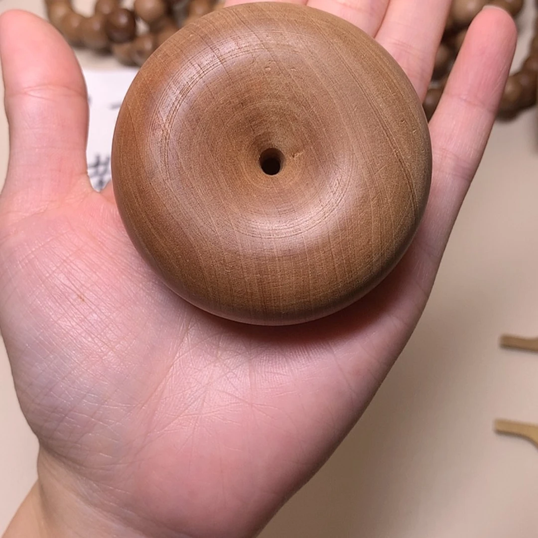 【闪购商品】檀香木无事牌檀香面包圈