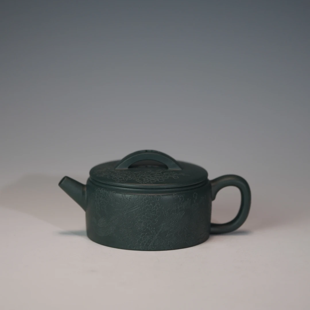 lot.21359 王凯丽 绿汉瓦壶 100cc