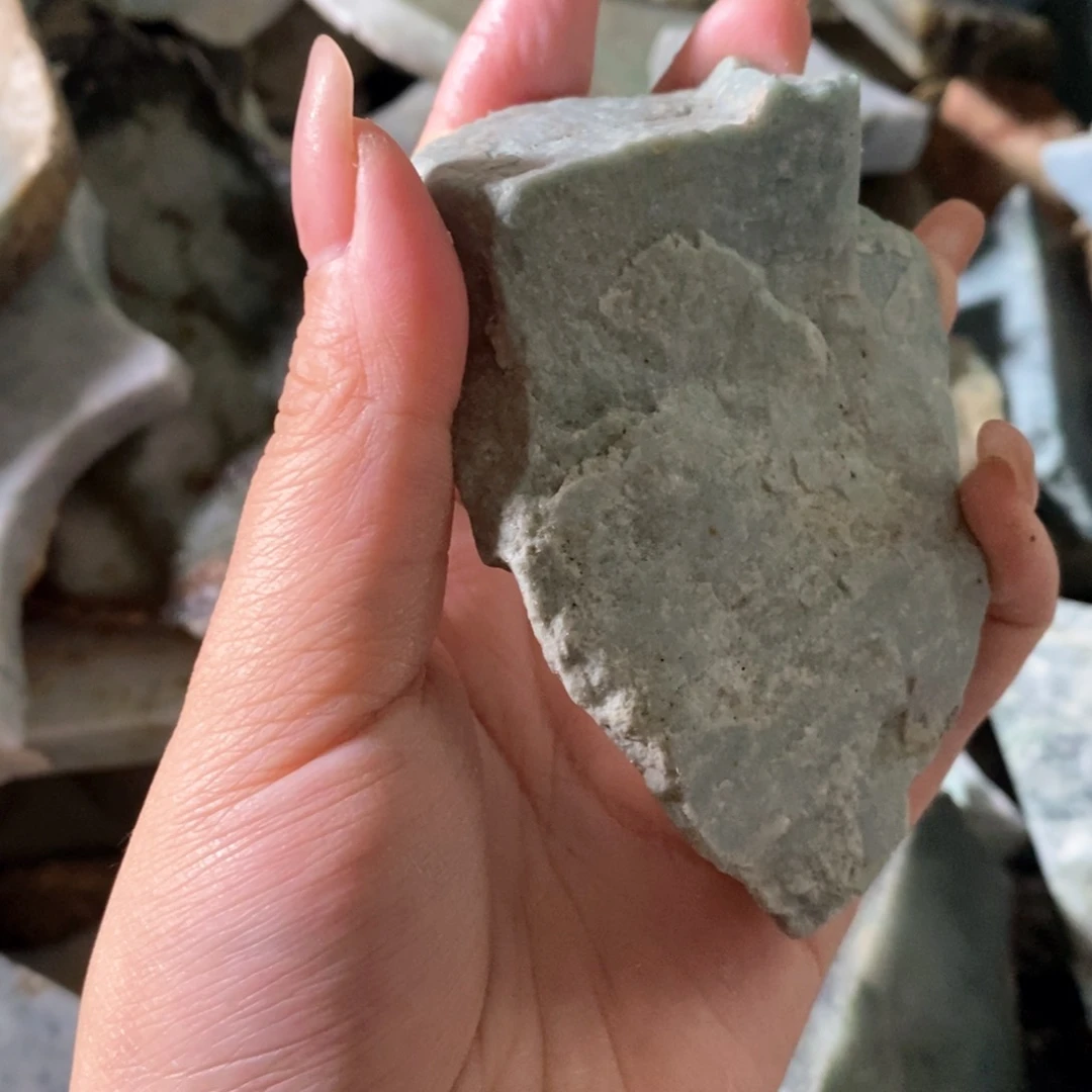 颈饰未镶嵌翡翠天然翡翠