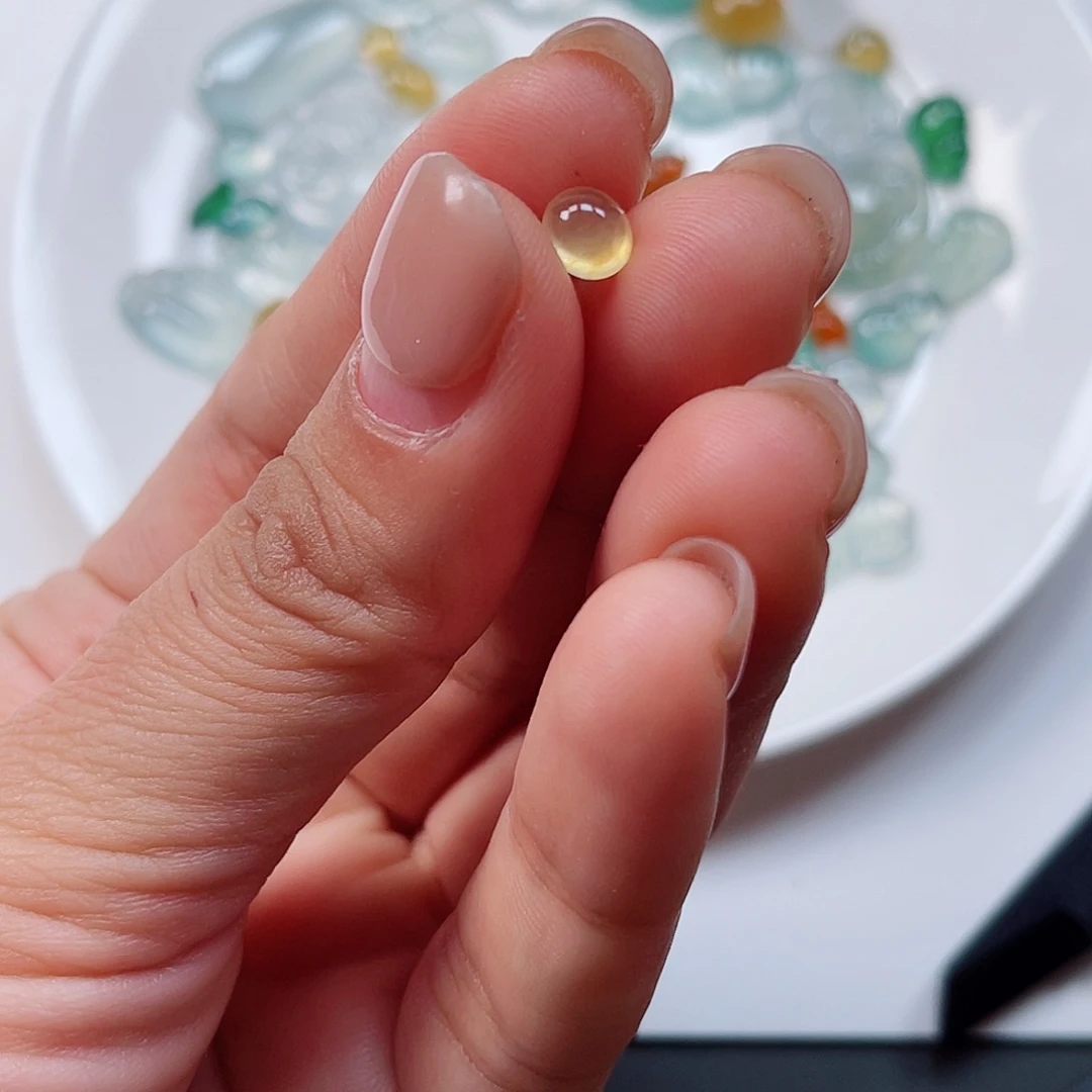 翡翠裸石纯天然A货缅甸翡翠