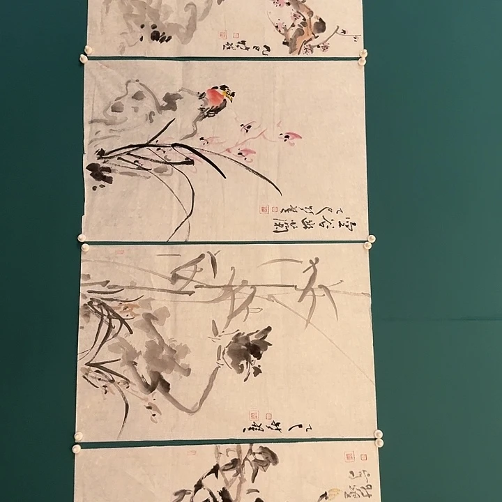 国画徐老师画作画作