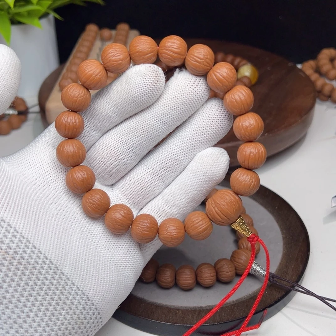 吊坠猴头核桃14小➕聚宝盆精卡同尺