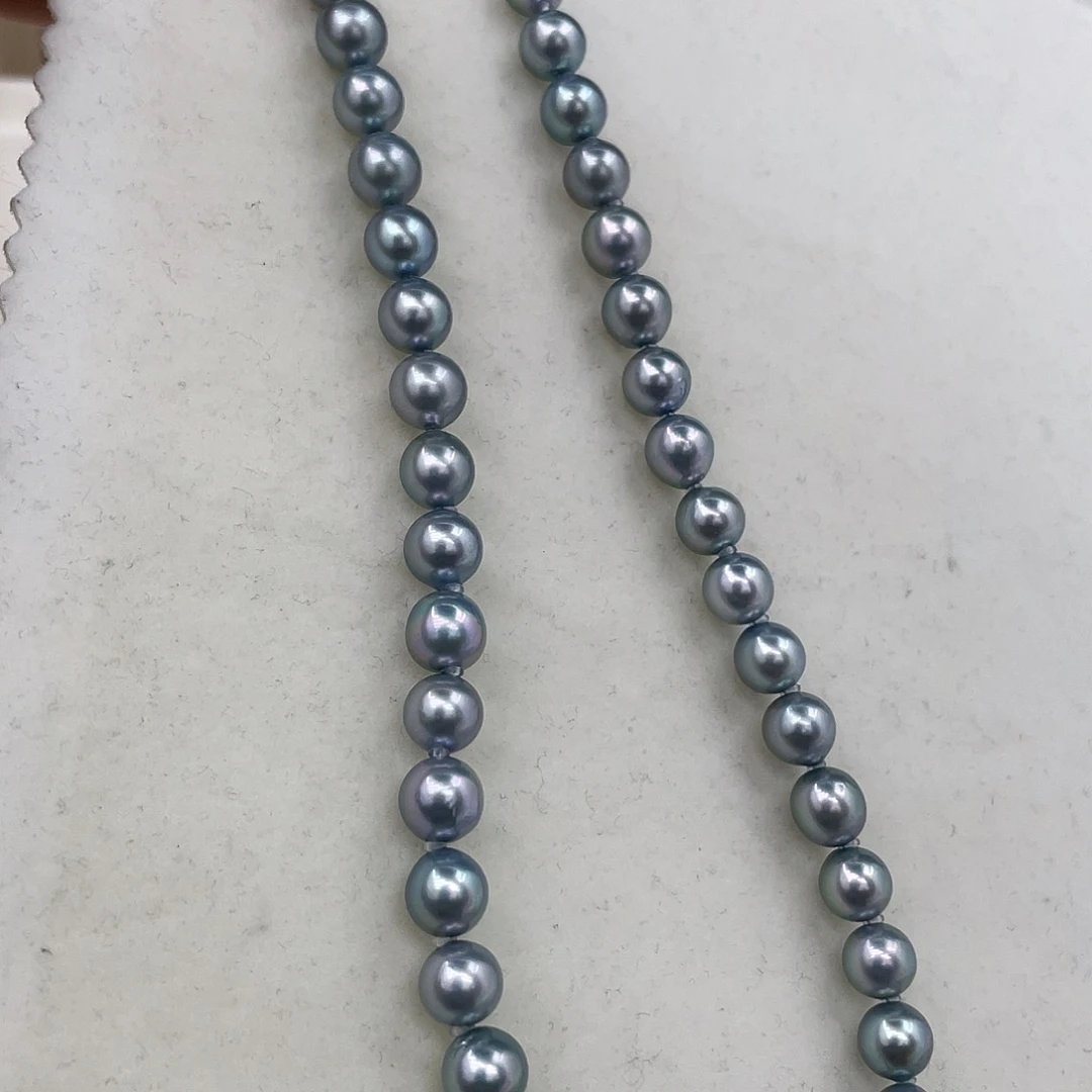 银S925镶嵌海水珍珠颈饰