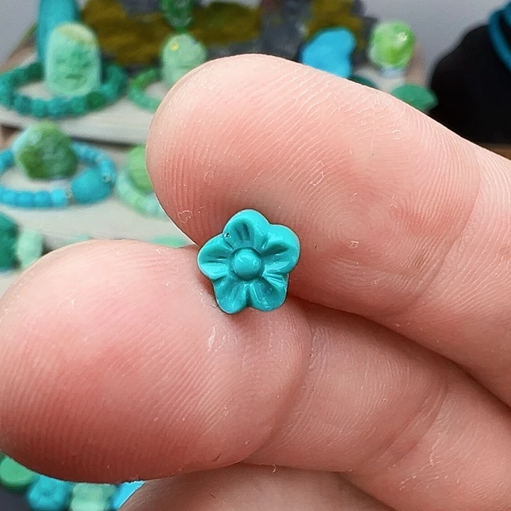 绿松石未镶嵌主播夏