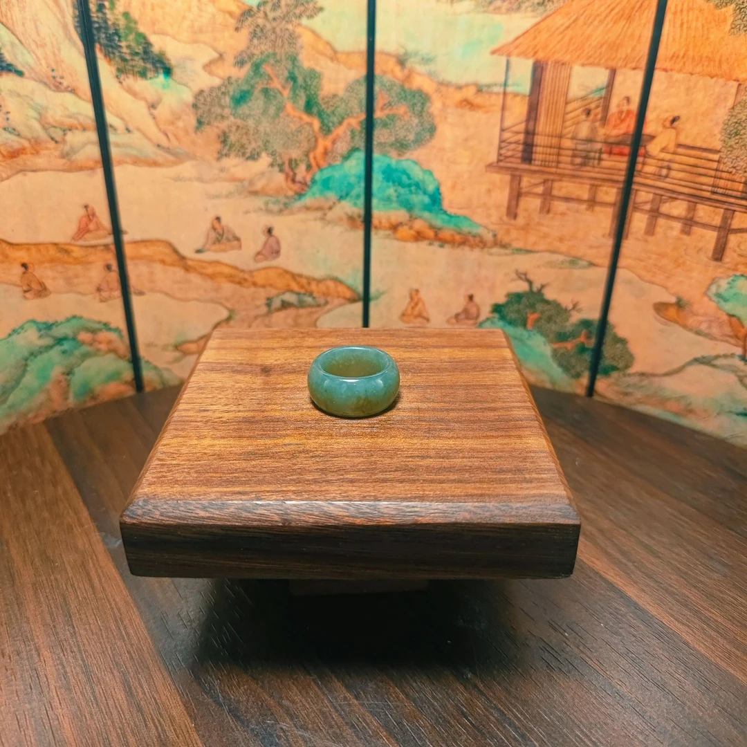 U和田玉戒圈（卡17）0397