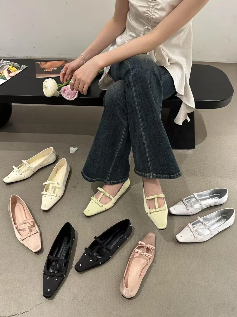 73-7主推韩版时尚百搭气质爆款春季新款日常平跟女鞋单鞋