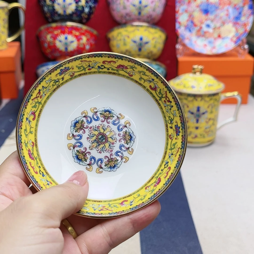【闪购商品】珐琅4寸6个………………