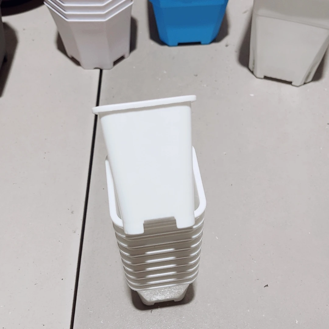 小高方口5.5高7白色40个无托