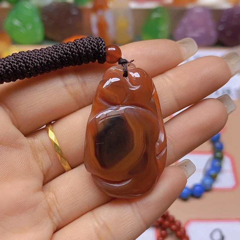 【闪购商品】玛瑙/玉髓颈饰未镶嵌妙*