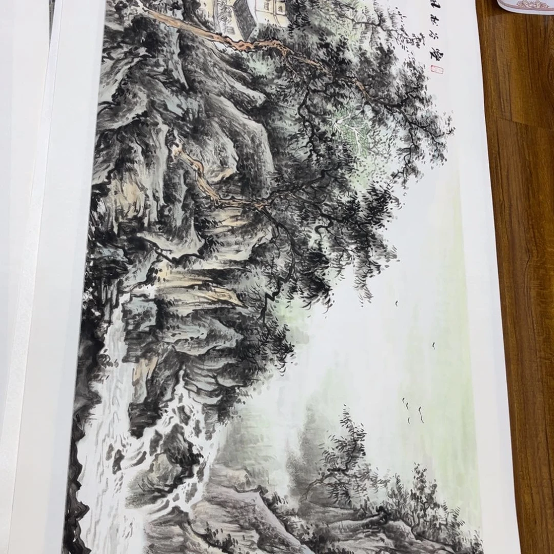 忠***林李川浦老师精品小六尺作品