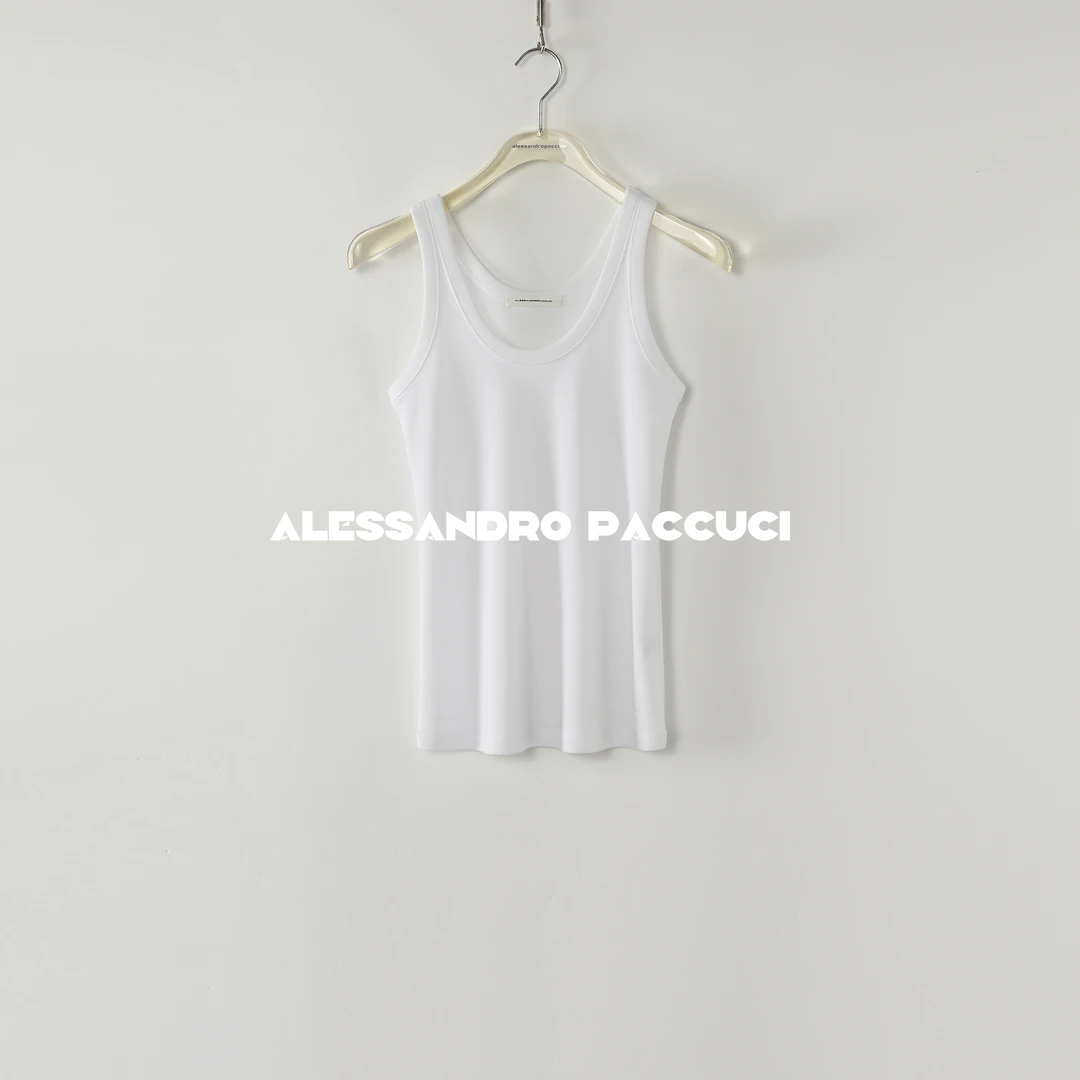 AP洛哥52020MB 棉质圆领无袖多色基础款时尚百搭休闲背心