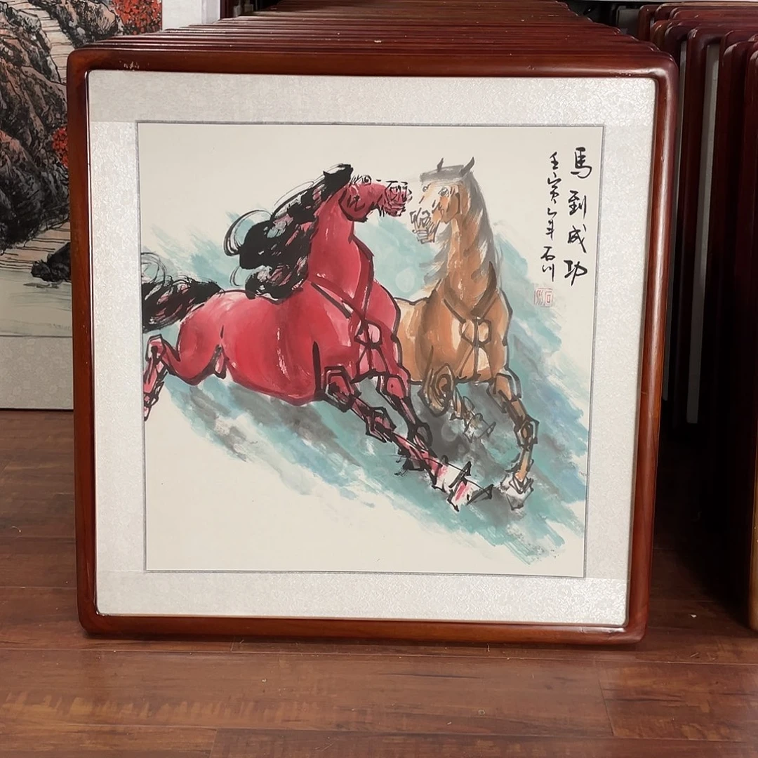 国画带框尺寸63*63厘米