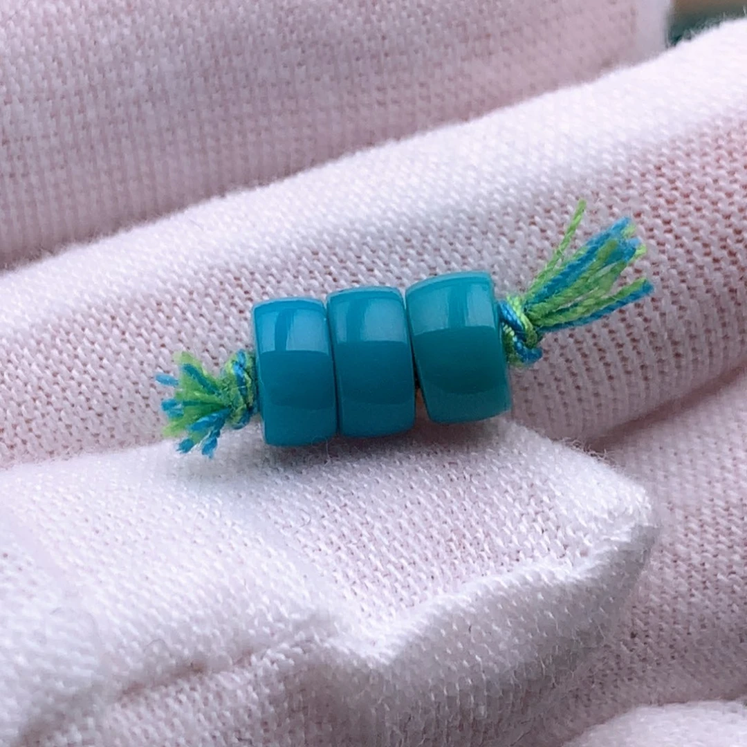 绿松石未镶嵌珠宝奇石6.4mm