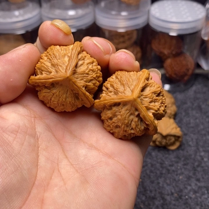 文玩核桃吊坠39野生水龙三棱