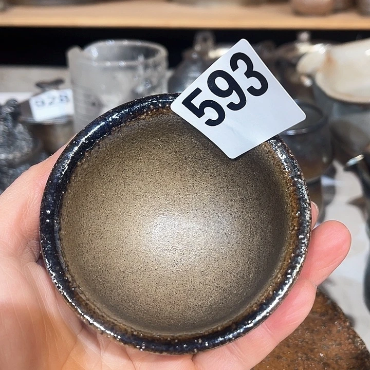 杯高温柴烧陶泥主人杯