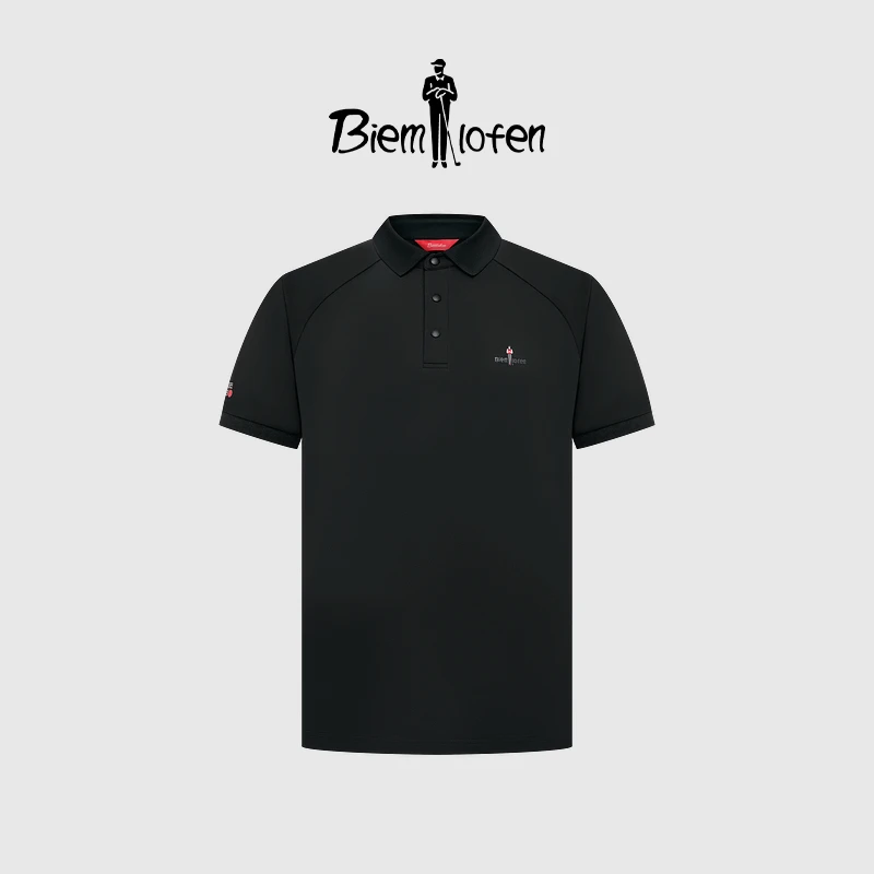 【环保防晒面料】比音勒芬2025夏季新款户外休闲多色短袖男POLO衫