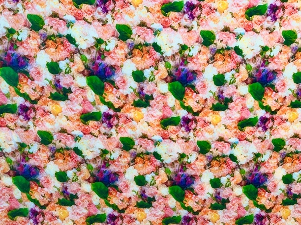 精品棉绸 缤纷花海