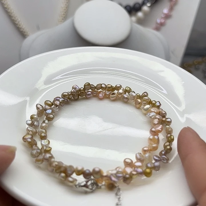 淡水珍珠未镶嵌颈饰