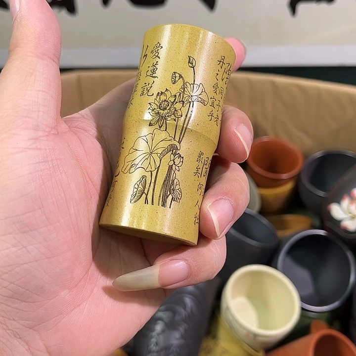 茶杯紫砂全手工紫砂主人杯