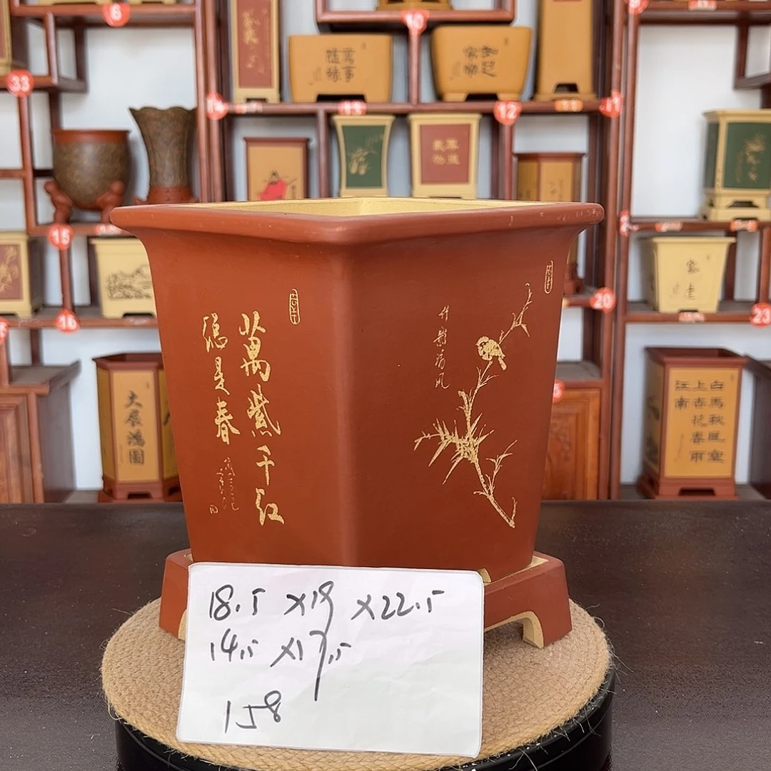 花盆紫砂紫砂花盆