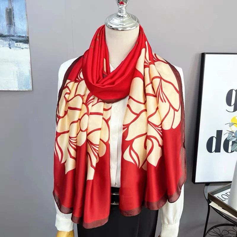 CL39  玫瑰大花  180*80左右 围巾