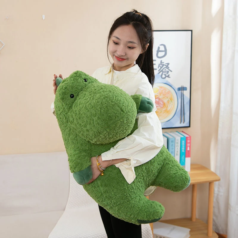 可爱恐龙毛绒玩具公仔玩偶娃娃睡觉绿色小女友儿童闺蜜生日礼物