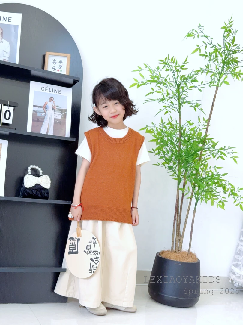 2025韩版新款自搭马甲半身裙