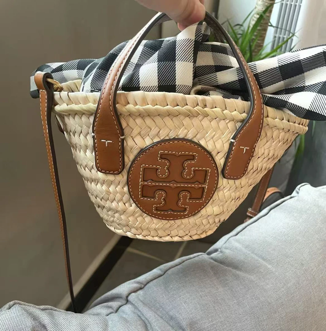 95新 TORY BURCH/汤丽柏琦 汤丽柏琦菜篮子小号